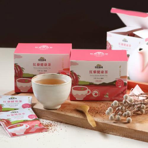 OLINA【信豐農場】養生紅藜健康茶－清新淡茶－15包/盒－2入組