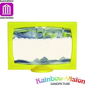【Rainbow－Vision】水砂畫~彩虹之幕~（黃色）【金石堂、博客來熱銷】