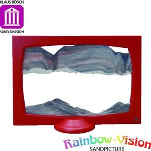 【Rainbow－Vision】水砂畫~彩虹之幕~（紅色）【金石堂、博客來熱銷】