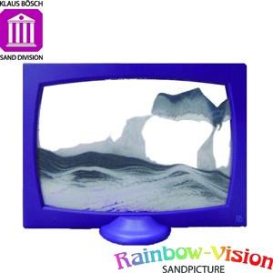 【Rainbow－Vision】水砂畫~彩虹之幕~（紫色）【金石堂、博客來熱銷】