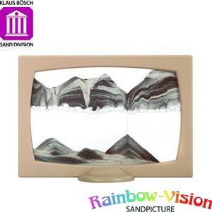 【Rainbow－Vision】水砂畫~彩虹之幕~（焦糖色）【金石堂、博客來熱銷】