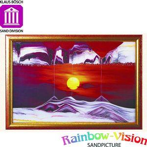 【Rainbow－Vision】水砂畫~螢幕~黃金太陽（S）【金石堂、博客來熱銷】