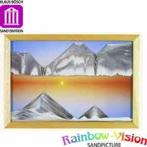【Rainbow－Vision】水砂畫~螢幕~日落（S）【金石堂、博客來熱銷】