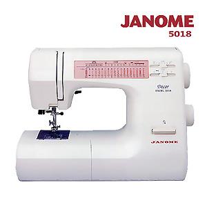 日本車樂美JANOME 機械式縫紉機5018【金石堂、博客來熱銷】