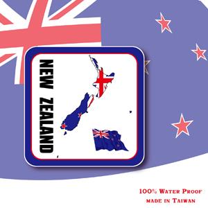【國旗商品創意館】紐西蘭國旗領土抗ＵＶ、防水貼紙／New Zealand