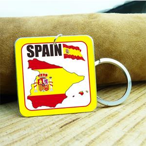 【國旗商品創意館】西班牙造型鑰匙圈/Spain/多國款式可選購