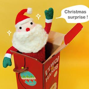 雙手牌 聖誕好人卡進階禮盒限定材料包【金石堂、博客來熱銷】