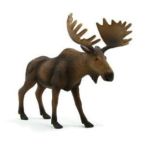 《MOJO FUN動物模型》動物星球頻道獨家授權－美洲麋鹿【金石堂、博客來熱銷】