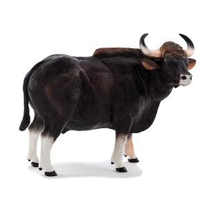 《MOJO FUN動物模型》動物星球頻道獨家授權－印度野牛【金石堂、博客來熱銷】