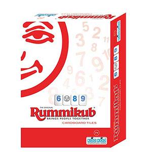 Rummikub 拉密－數字磚塊牌Cardboard Lite外出型簡易版 桌遊【金石堂、博客來熱銷】