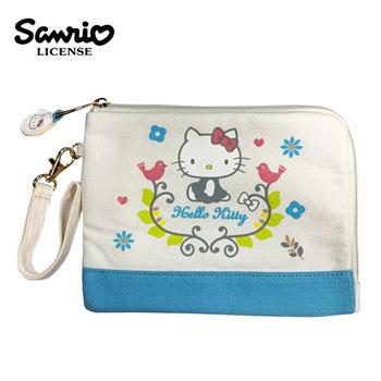 凱蒂貓 北歐風 收納包 隨身包 手拿包 Hello Kitty 三麗鷗 Sanrio【金石堂、博客來熱銷】