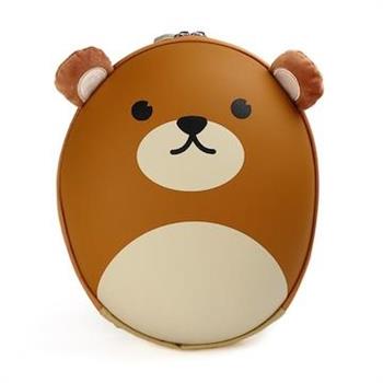 【韓國 BB BAG】 防走失可愛動物後背包書包（附收納袋）－小熊【金石堂、博客來熱銷】