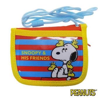 史努比 Snoopy 掛繩 小錢包 小皮夾 零錢包 PEANUTS【金石堂、博客來熱銷】