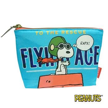 史努比 Snoopy 船型 化妝包 收納包 筆袋 鉛筆盒 PEANUTS【金石堂、博客來熱銷】