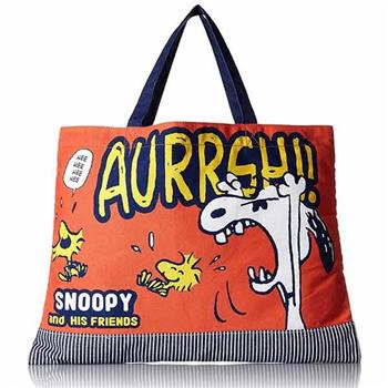 史努比 Snoopy 教訓篇 手提袋 手提包 肩背包 PEANUTS【金石堂、博客來熱銷】