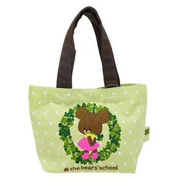 小熊學校 帆布 手提袋 便當袋 The Bears' School【金石堂、博客來熱銷】