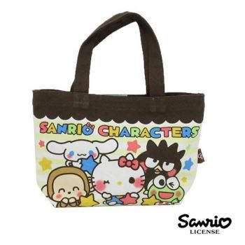 凱蒂貓 美樂蒂 布丁狗 三麗鷗人物 帆布 手提袋 便當袋 Sanrio【金石堂、博客來熱銷】