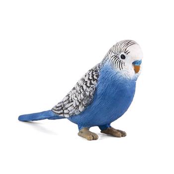 《MOJO FUN動物模型》動物星球頻道獨家授權－長尾鸚鵡（藍）【金石堂、博客來熱銷】