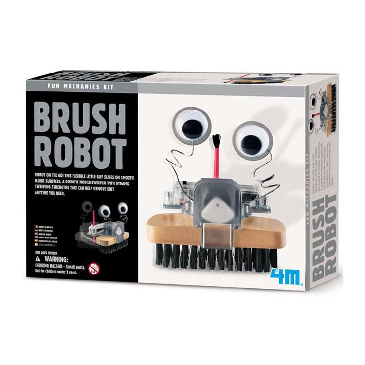 《4M科學探索》Brush Robot 毛刷怪機器人