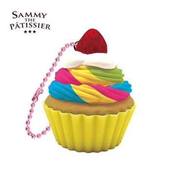 杯子蛋糕 捏捏吊飾 吊飾 捏捏樂 軟軟 squishy 捏捏 Sammy the Patissier【金石堂、博客來熱銷】