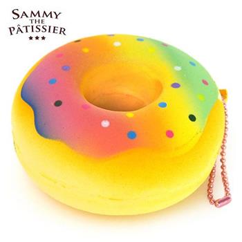 甜甜圈 捏捏吊飾 吊飾 捏捏樂 軟軟 squishy 捏捏 Sammy the Patissier【金石堂、博客來熱銷】