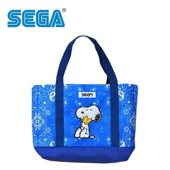 史努比 肩揹提袋 手提袋 肩背包 托特包 Snoopy SEGA【金石堂、博客來熱銷】