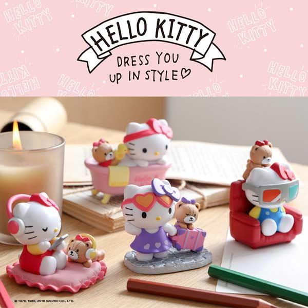 全套4款 Hello Kitty 友你真好 盒玩 擺飾 凱蒂貓 研達 Toy Friend