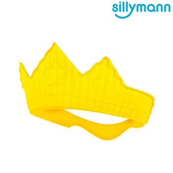 【韓國sillymann】 100%鉑金矽膠皇冠幼兒洗髮帽（黃色）【金石堂、博客來熱銷】