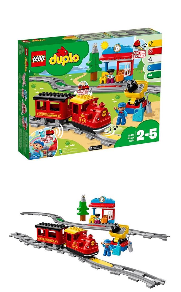 lego 10874 duplo town steam train