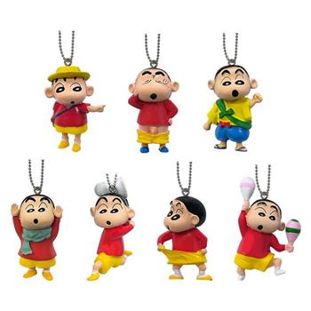 7款一組 蠟筆小新 公仔 吊飾 野原新之助