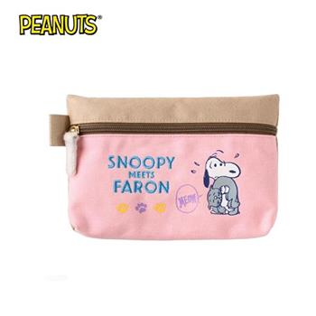 史努比 毛朋友 筆袋 鉛筆盒 化妝包 收納包 Snoopy PEANUTS【金石堂、博客來熱銷】