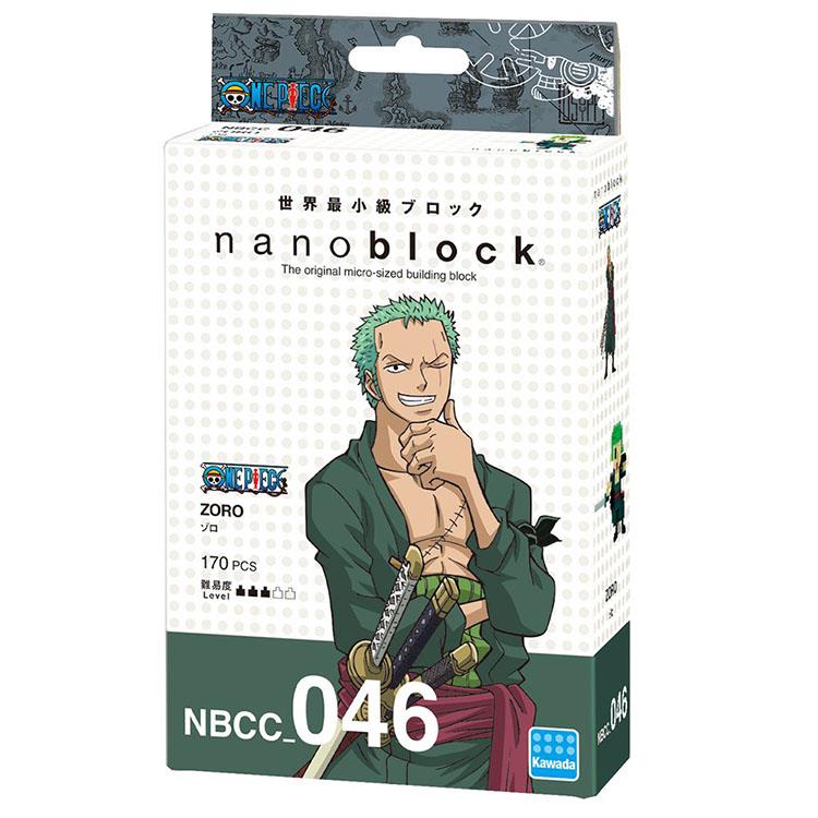 《Nano Block 迷你積木》NBCC－046 One Piece航海王 － 索隆