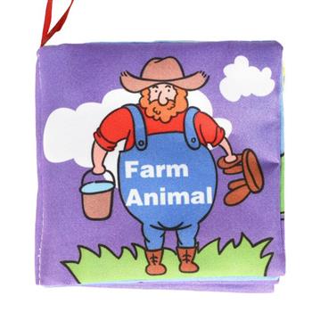 Farm Animal－寶寶認知學習英文布書【金石堂、博客來熱銷】