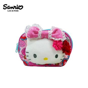 凱蒂貓 和服系列 立體 收納包 化妝包 零錢包 Hello Kitty 三麗鷗 Sanrio【金石堂、博客來熱銷】