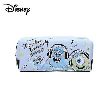 怪獸大學 皮革 筆袋 鉛筆盒 化妝包 收納包 毛怪 大眼仔 皮克斯 迪士尼 Disney【金石堂、博客來熱銷】