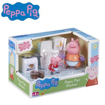 佩佩豬 廚房玩具組 家家酒 玩具 Peppa Pig 粉紅豬小妹【金石堂、博客來熱銷】