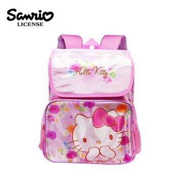 凱蒂貓 玫瑰花系列 後背包 背包 書包 Hello Kitty 三麗鷗 Sanrio【金石堂、博客來熱銷】