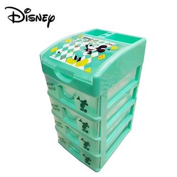 米奇 米妮 四抽 塑膠收納盒 抽屜盒 置物盒 桌面收納 Mickey Minnie 迪士尼【金石堂、博客來熱銷】