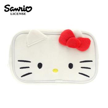 凱蒂貓 大臉造型 筆袋 鉛筆盒 收納包 化妝包 Hello Kitty 三麗鷗 Sanrio【金石堂、博客來熱銷】