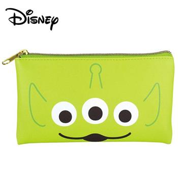 三眼怪 皮革 扁筆袋 鉛筆盒 筆袋 收納包 玩具總動員 迪士尼 Disney【金石堂、博客來熱銷】