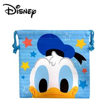 唐老鴨 抽繩束口袋 收納袋 束口袋 小物收納 Donald Duck 迪士尼 Disney【金石堂、博客來熱銷】