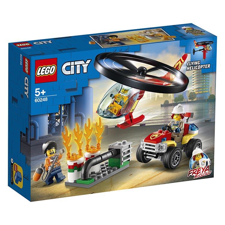 樂高積木 LEGO《 LT60248 》City 城市系列 － Fire Helicopter Re