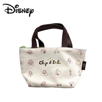 奇奇蒂蒂 帆布 保冷袋 手提袋 便當袋 保冷提袋 迪士尼 Disney【金石堂、博客來熱銷】