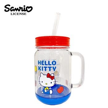 凱蒂貓 萬用沙拉罐馬克杯 500ml 日本製 吸管杯 馬克杯 Hello Kitty SKATER【金石堂、博客來熱銷】