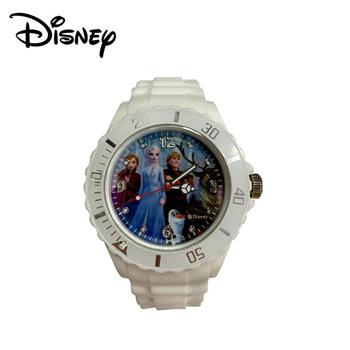 冰雪奇緣 矽膠 指針手錶 指針錶 兒童錶 手錶 艾莎 安娜 雪寶 迪士尼 Disney【金石堂、博客來熱銷】