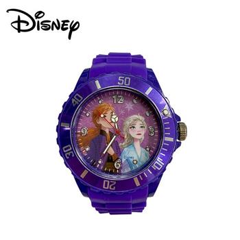 冰雪奇緣 矽膠 指針手錶 指針錶 兒童錶 手錶 艾莎 安娜 雪寶 迪士尼 Disney【金石堂、博客來熱銷】