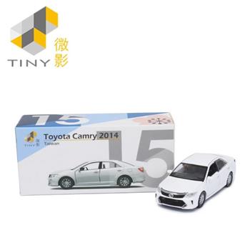 [Tiny] Toyota Camry 2014 Super White TW15【金石堂、博客來熱銷】