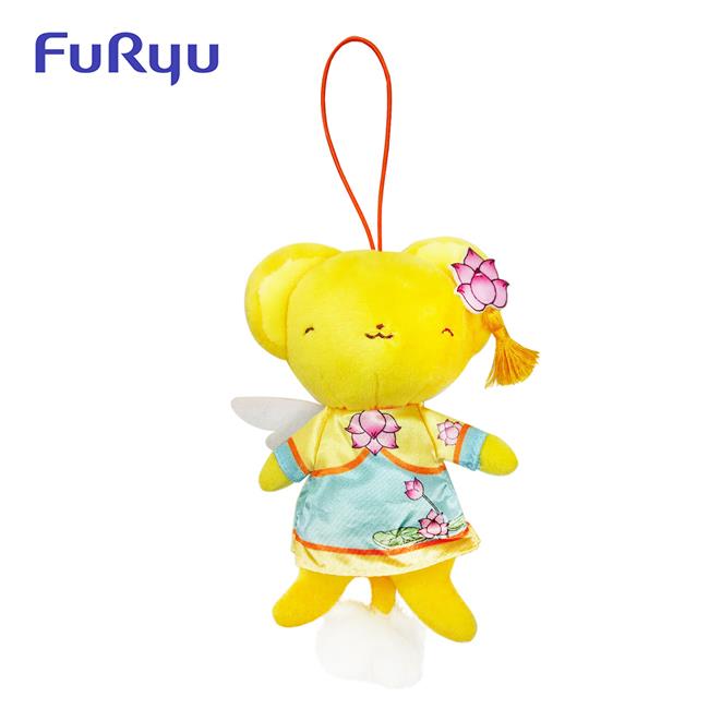 庫洛魔法使 小可 玩偶吊飾 絨毛玩偶 娃娃 吊飾 透明牌篇 FuRyu