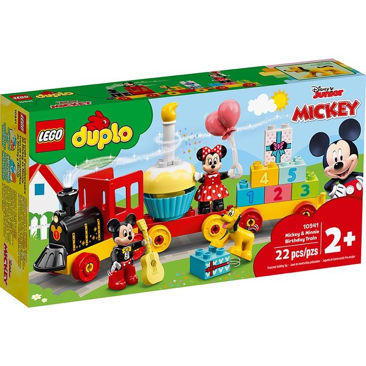 LEGO 樂高《LT10941 》Duplo 得寶系列－米奇米妮生日火車