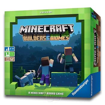 【新天鵝堡桌遊】當個創世神 Minecraft：Builders & Biomes/桌上遊戲【金石堂、博客來熱銷】